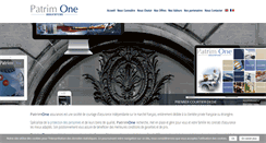 Desktop Screenshot of patrimone.com